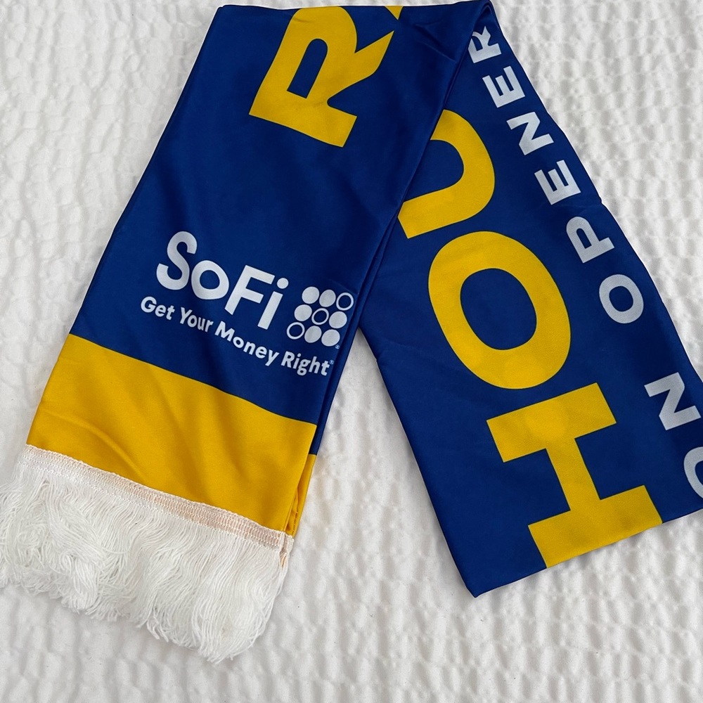 LA Rams/Sofi Stadium Scarf - Picture 2 of 6